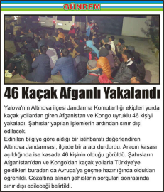 46-Kaçak-Afganlı-Yakalandı