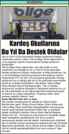 Kardeş-Okullarına-Bu-Yıl-Da-Destek-Oldular