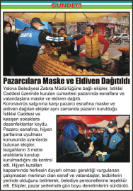 Pazarcılara-Maske-ve-Eldiven-Dağıtıldı