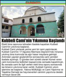 Kubbeli-Cami’nin-Yıkımına-Başlandı