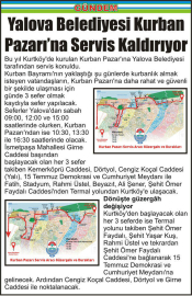 Yalova-Belediyesi-Kurban-Pazarı’na-Servis-Kaldırıyor