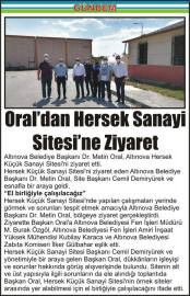 Oral’dan-Hersek-Sanayi-Sitesi’ne-Ziyaret