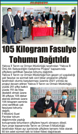 105_Kilogram_Fasulye_Tohumu_Dağıtıldı