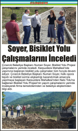 Soyer,-Bisiklet-Yolu-Çalışmalarını-İnceledi