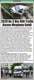 2020’de-3-Bin-408-Trafik-Kazası-Meydana-Geldi