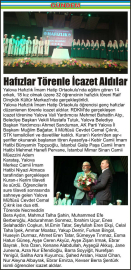 Hafızlar-Törenle-İcazet-Aldılar