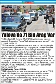 Yalova’da_71_Bin_Araç_Var