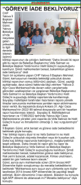 “GÖREVE İADE BEKLİYORUZ”