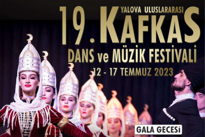 Yalova Uluslararası Kafkas Dans Ve Müzik Festivali Başlıyor