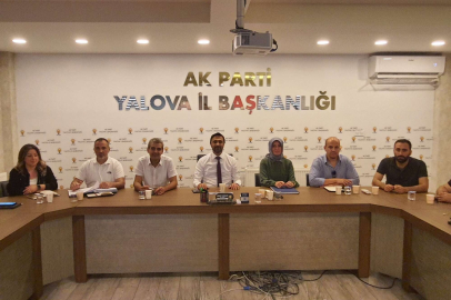 Ak Parti Yalova İl Teşkilatı’ndan Toplantı