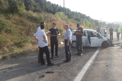 Yalova'nın Çınarcık ilçesinde Feci Kaza