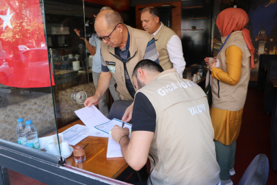 Yalova'da gıda denetimleri tam gaz devam ediyor