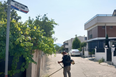 Yalova Kadıköy Belediyesi’nden çevre düzenleme çalışmaları