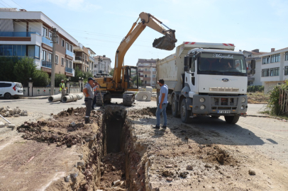 Yalova’ya 2 bin 500 metre kanalizasyon hattı yapılıyor