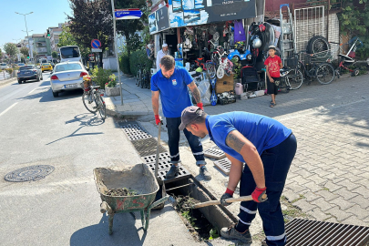 Yalova'da Mazgal ve rögarlar tek tek temizleniyor