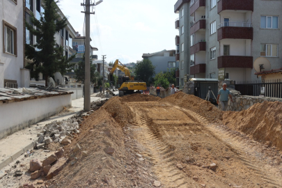 Yalova’da kanalizasyon altyapı çalışması tüm hızıyla devam ediyor