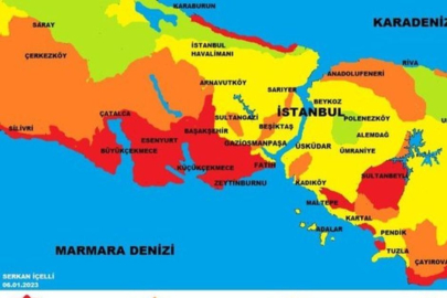 İstanbul’da kırmızı alarm veren 15 ilçe açıklandı!