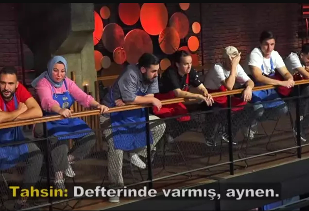 Masterchef Tahsin Dilara kavga 1