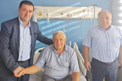 Yalova Subaşı Belediye Başkanı Turan Canbay’dan İsmail Fidan’a geçmiş olsun ziyareti