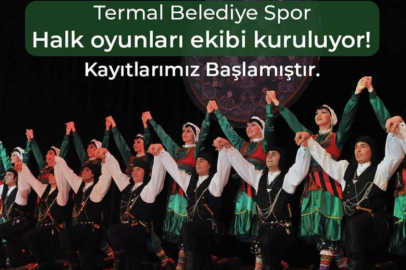 Yalova Termal Belediyespor Halk Oyunları Ekibi Kuruluyor