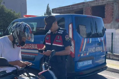 Yalova’da Jandarma ve Polis Ekipleri Motosikletleri Denetledi