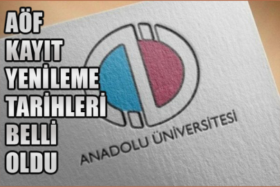 AÖF kayıt yenileme tarihleri belli oldu mu? AÖF kayıtları ne zaman yapılacak? AÖF kayıt yenileme nereden yapılacak? AÖF kayıt yenileme ücreti ne kadar 2023?