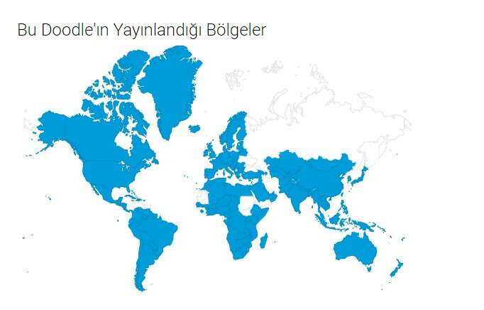 25. yaş günü doodlesi