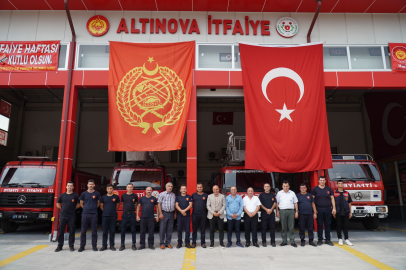 Altınova Belediye Başkanı Dr. Metin Oral, “İtfaiyemiz, canla başla görev başında”