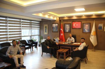 Yalova AK Parti İl Başkanı Umut Güçlü Yeni Giresunlular Derneği’ni makamında misafir etti