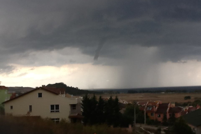 Yalova Altınova’da hortum oluştu