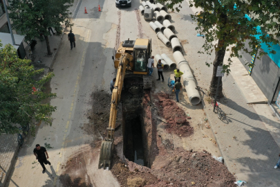 Yalova Vatan Caddesi’nde yağmursuyu ve kanalizasyon hatları genişletiliyor