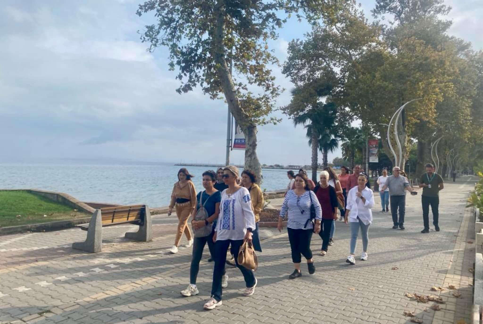 yalova'da dünya yürüyüş günü