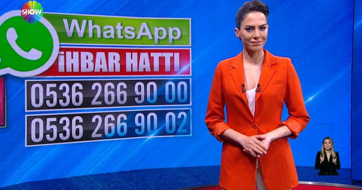 show ana haber ihbar hattı