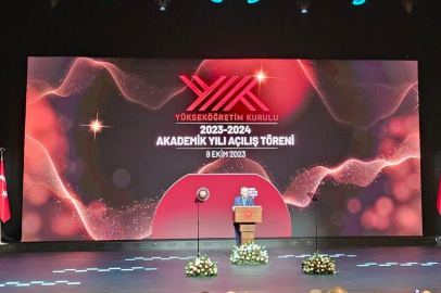 Rektör Bahçekapılı 2023-2024 Yükseköğretim Akademik Yılı Açılış Törenine Katıldı