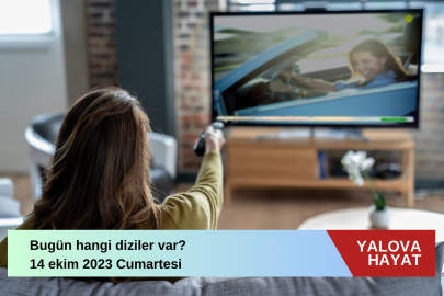 Bugün hangi diziler var 2023? 14 Ekim 2023 Cumartesi tv de neler var bugün? Atv, TRT 1, Kanal D, FOX Tv, Tv8, Kanal 7, Show Tv ve Star Tv yayın akışı