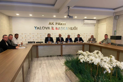 Yalova AK Parti İl Teşkilatı Çiftlikköy ve Taşköprü Meclis Üyeleriyle Bir Araya Geldi