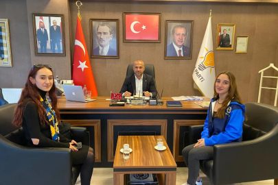 Yalova AK Parti İl Başkanı Umut Güçlü Genç Fenerbahçeliler Kulübü Üyelerini makamında ağırladı