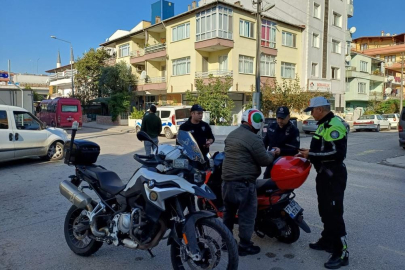 Yalova'da motosiklet ve bisiklet denetimleri hız kesmiyor