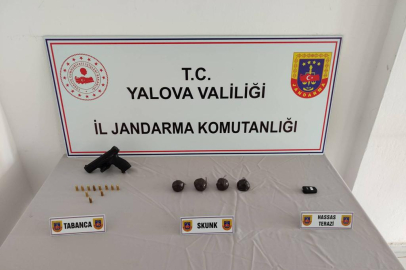 Yalova Tavşanlı'da uyuşturucu evine baskın