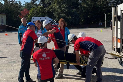 Yalova’da aslını aratmayan deprem ve yangın tatbikatı