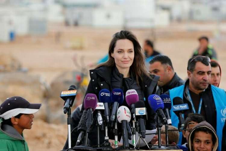 angelina jolie'den israil tepkisi