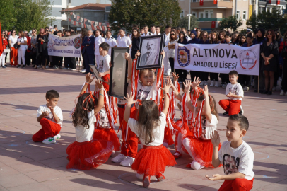 Yalova Altınova’da cumhuriyet coşkusu