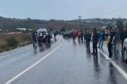 Yalova Çınarcık yolunda korkunç kaza!