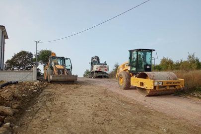 Yalova Kadıköy Belediyesi Yol Düzenleme Çalışmalarını Sürdürüyor