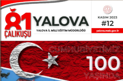 Yalova’da Çalıkuşu 12. sayısı ile öğrencilerle buluştu