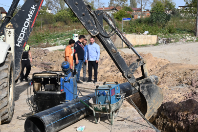 Yalova Belediye Başkanı Mustafa Tutuk, Vatan Caddesi’ni inceledi