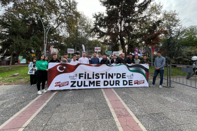 Yalova Ak Parti Gençlik Kolları’ndan Filistin’e destek