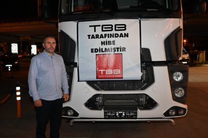 TBB’DEN YALOVA BELEDİYESİ’NE SU TANKERİ HİBE EDİLDİ