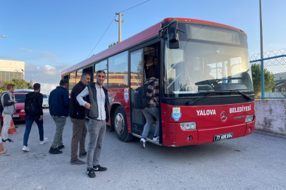 Termal KYK’dan YAÜ’ye Servisler Hizmet Vermeye Başladı