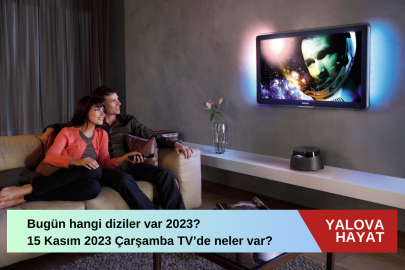 Bugün hangi diziler var 2023? 15 Kasım 2023 Çarşamba tv de neler var bugün? Atv, TRT 1, Kanal D, FOX Tv, Tv8, Kanal 7, Show Tv ve Star Tv yayın akışı